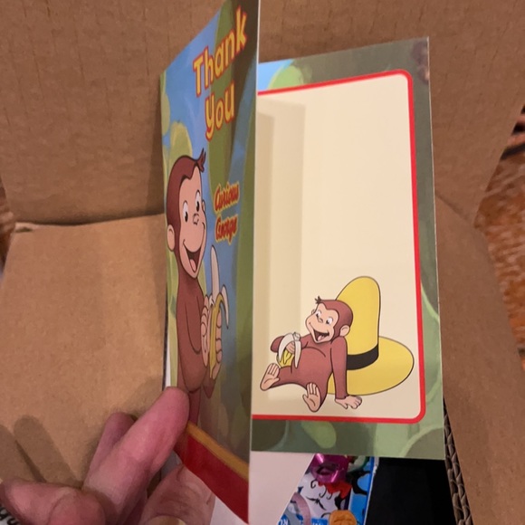 ✨3/$25✨ CURIOUS GEORGE thank you cards - Picture 10 of 11